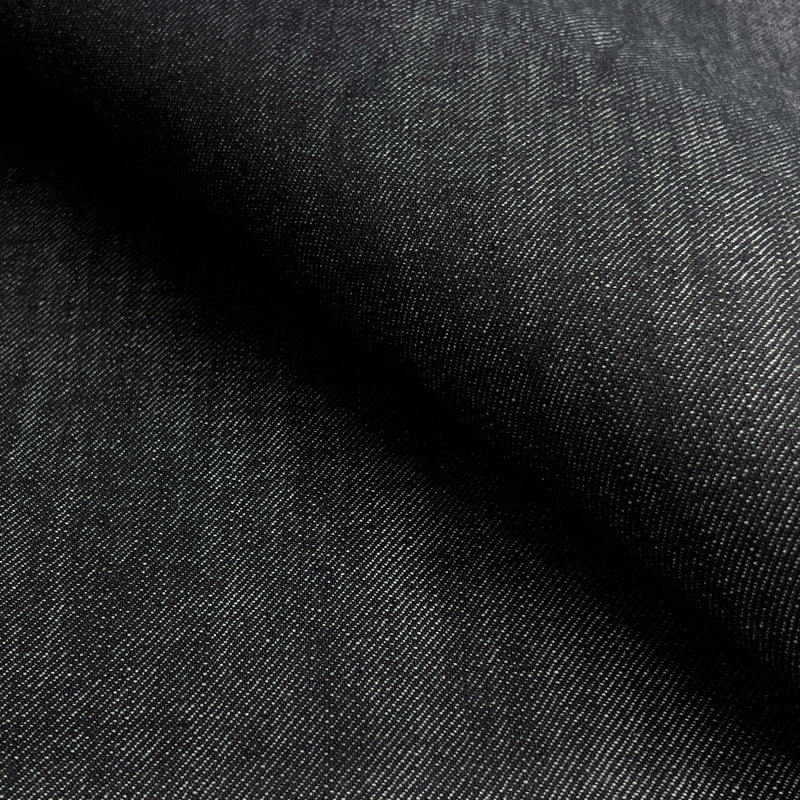 Medium Weight Black Denim - Made in Italy | SKU 8051 #R3ii
