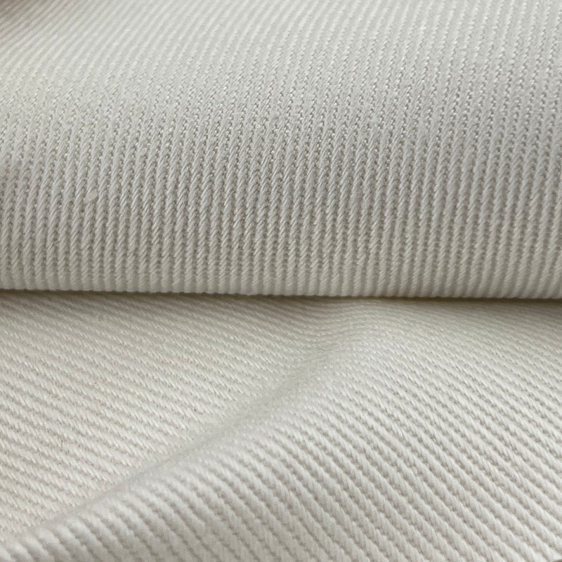 Medium Weight Denim - Natural White | 108" REMNANTS