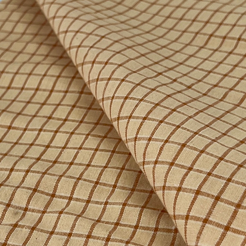 Melon Check Shirting | SKU 7736 #U3