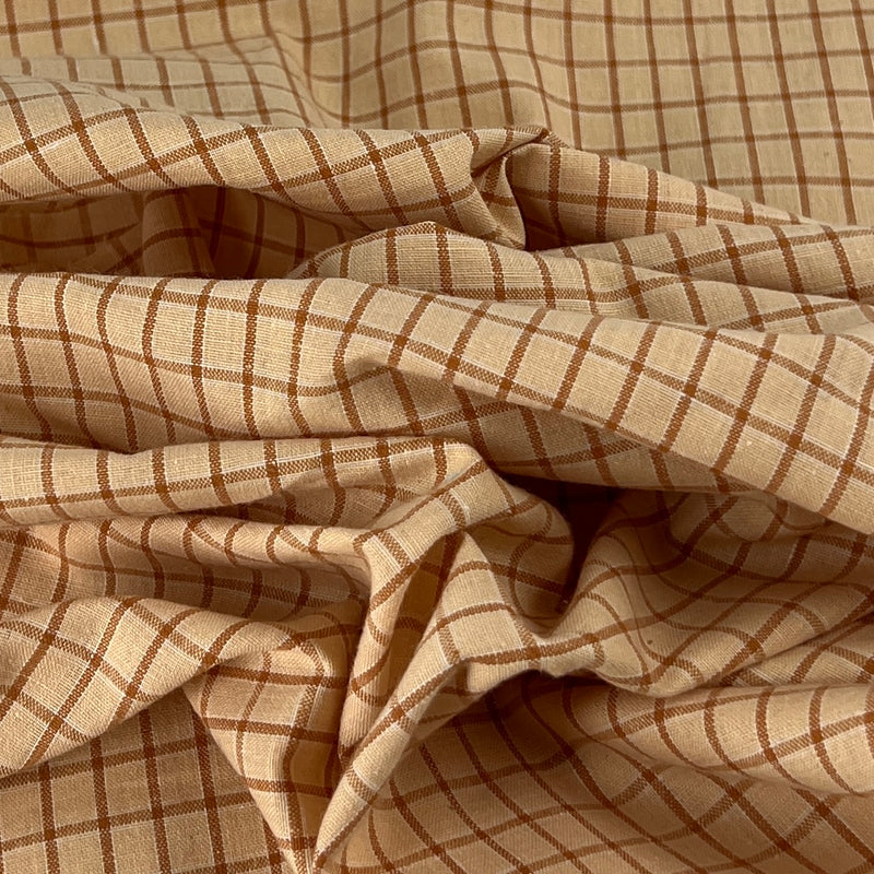 Melon Check Shirting | SKU 7736 #U3