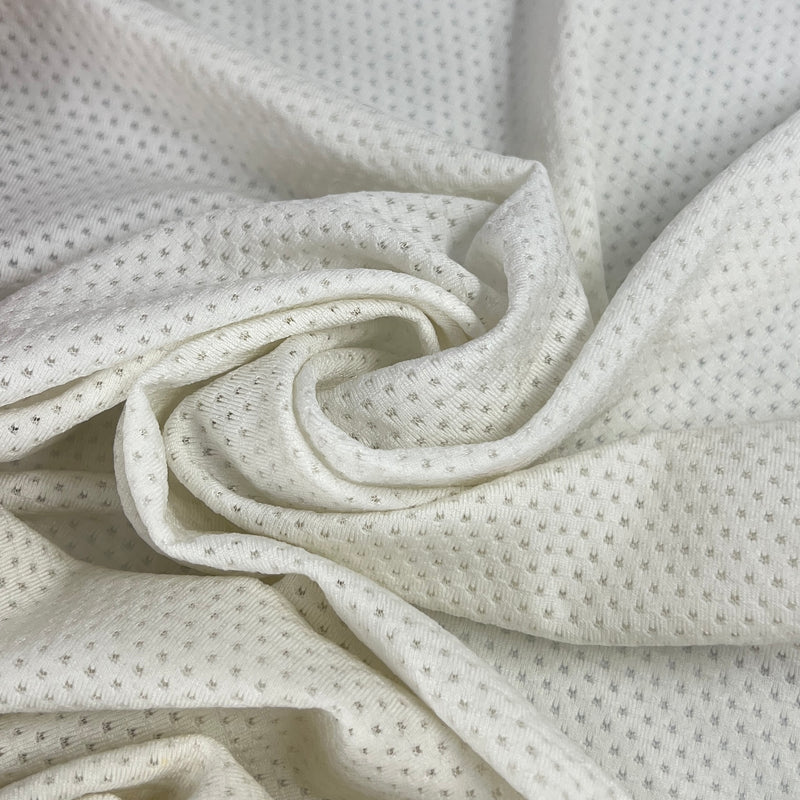 Mico Mesh - Bright White | SKU 7858B #S104
