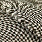 Micro Houndstooth Plaid Suiting - Sand | SKU 7741 #U2