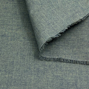Moss Heathered Suiting - Cotton/Acrylic, 2x2 Twill
