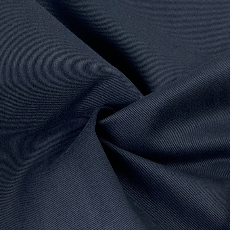 Navy Sanded Stretch Twill - Made for Wrangler | SKU 7789