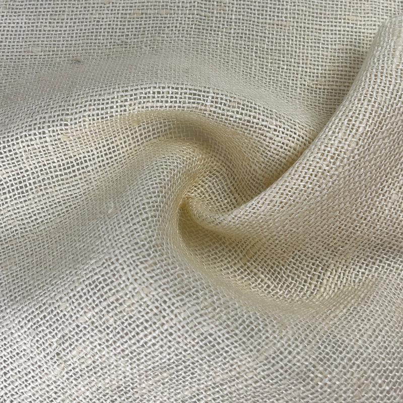 Oatmeal - Loosely Woven 100% Linen - SKU 8086 #S193