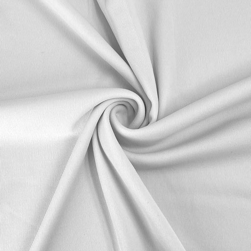 Optic White Polyester Rib - 26" Tubular