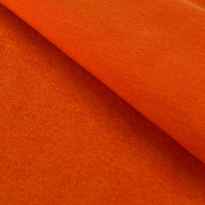 Orange Sweatshirt Fleece - 11 Ounce
