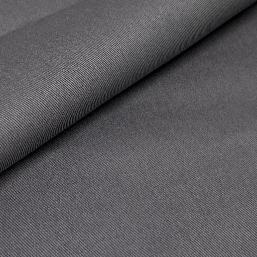 Polyester/Cotton 7.5 Ounce Twill (Made in America) - Charcoal | SKU 8031 #S12