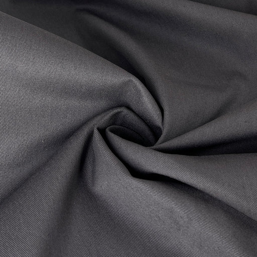 Polyester/Cotton 7.5 Ounce Twill (Made in America) - Charcoal | SKU 8031 #S12