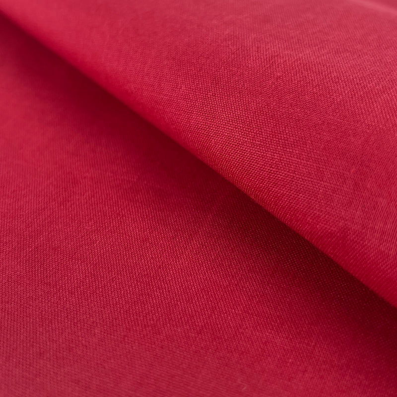 Polyester/Cotton Shirting - 88" Extra Wide - Red - SKU 8107 #U5