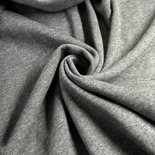Polyester/Cotton Sweatshirt Fleece - Charcoal Heather - Project Ready Pieces