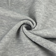 Polyester/Cotton Sweatshirt Fleece - Grey Heather | 6624A #S83/95