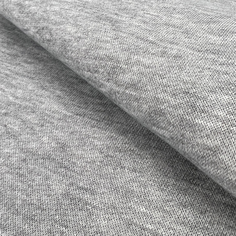 Polyester/Cotton Sweatshirt Fleece - Grey Heather | 6624A #S83/95