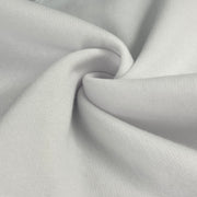 Polyester/Cotton Sweatshirt Fleece - White | 6624C #S83/95