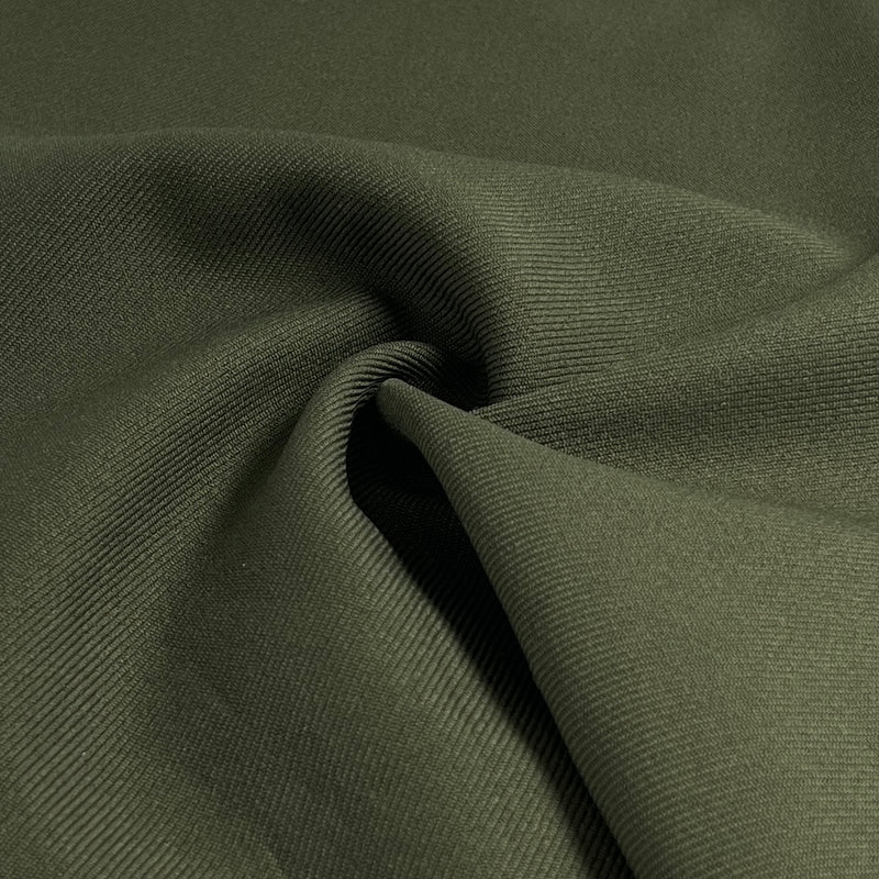 Polyester Heavyweight Gaberdine (Made for Wrangler) - Olive | SKU 7980B #S/BW-40