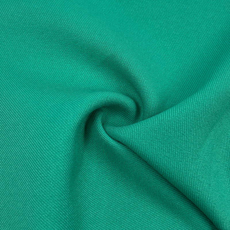 Polyester School Twill Suiting - Green | SKU 3728 #S78