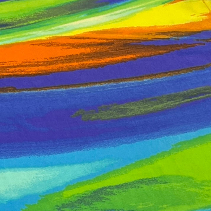 Polyester/Spandex Printed Jersey - Sunset Streaks | SKU 8005 #U2