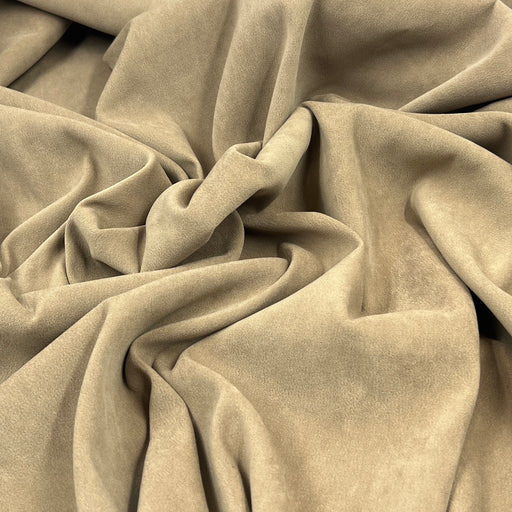 Polyester/Spandex Stretch Moleskin - Camel | SKU 4611A #U98