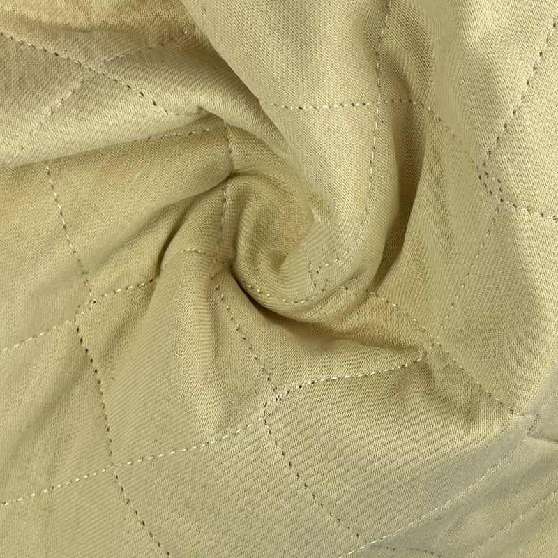 Pre-Quilted Layered Cotton - Butter | SKU 7810 #S33