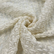 Pucker Bubble Lace Knit - Light Ivory | SKU 6065 #U96