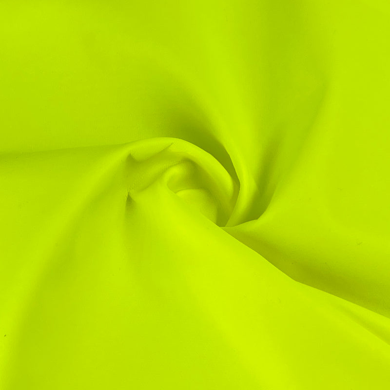 Safety Yellow Bottom-Weight Pleather | SKU 7842 #S19