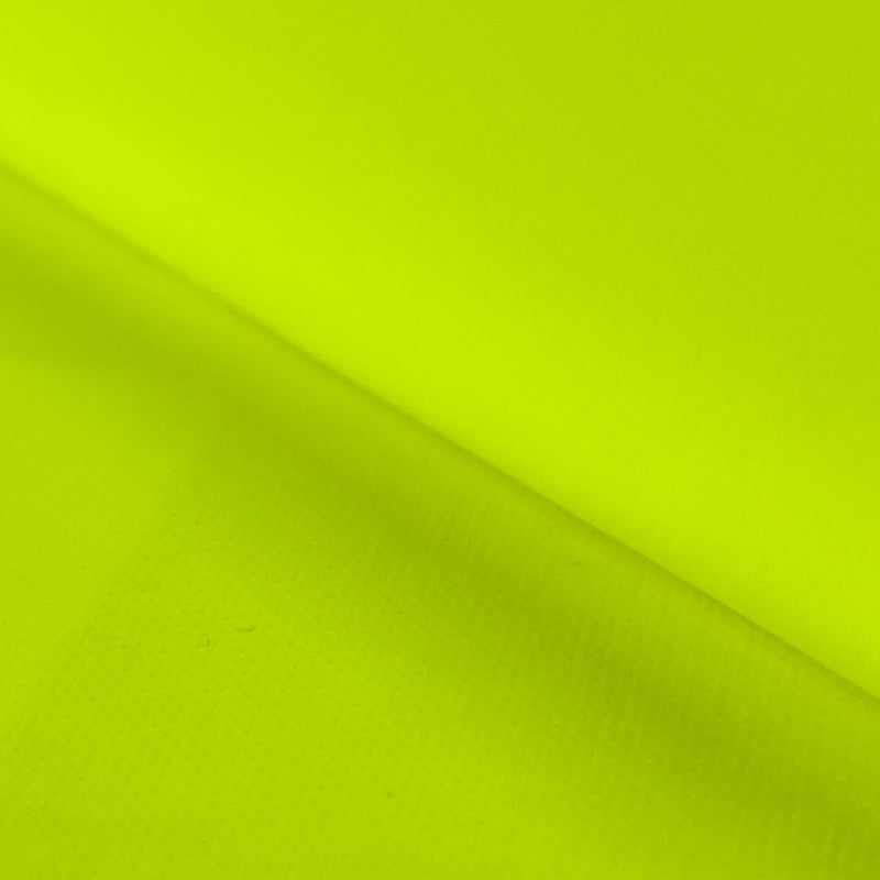 Safety Yellow Bottom-Weight Pleather | SKU 7842 #S19