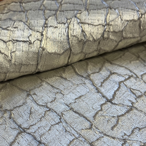 Scaled Silver Textured Drapery | Home Décor Cuts