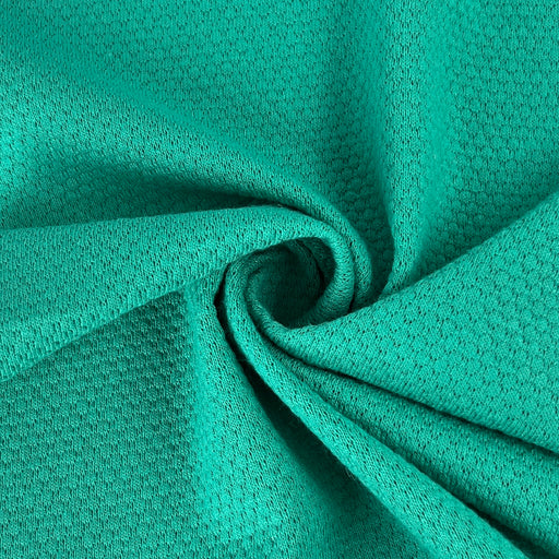 Scalloped Textured Tubular Jersey - Sea Green | SKU 5885 #U10
