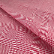 Shirting Weight Houndstooth - Red | 7889 #U103