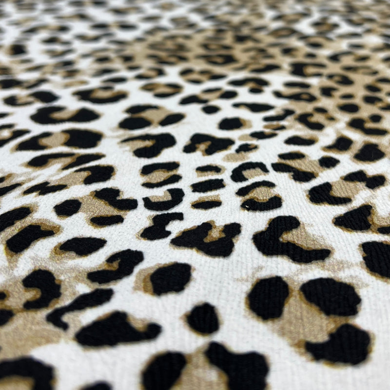 Skin Print Microsuede - Leopard Spots | SKU 7826C #S180