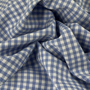 Sky 3/8" Gingham Check Shirting | SKU 7736 #U3