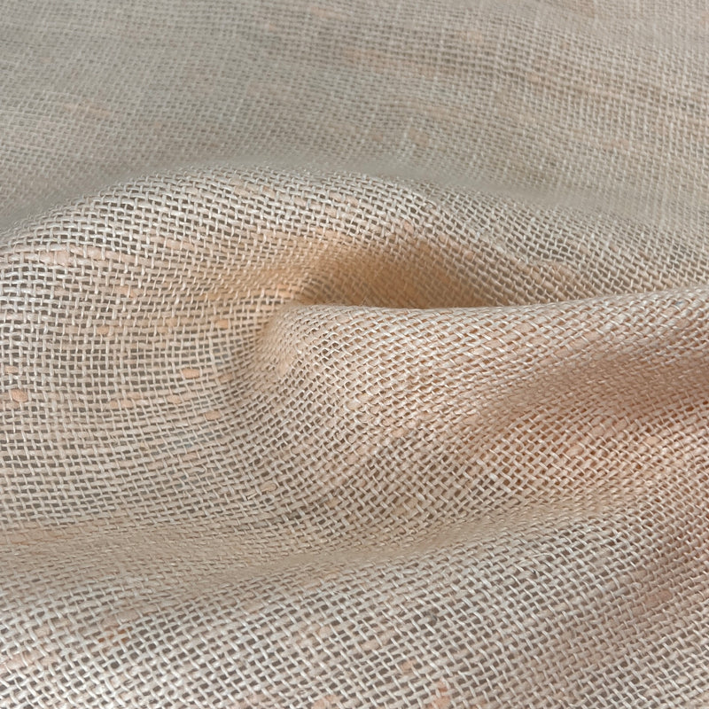 Soft Pink - Loosely Woven 100% Linen - SKU 8086 #S193