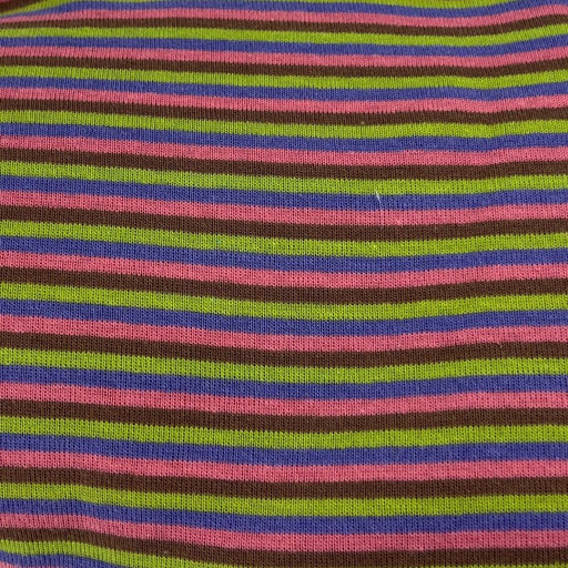 Striped Rib Knit | 82" Remnant