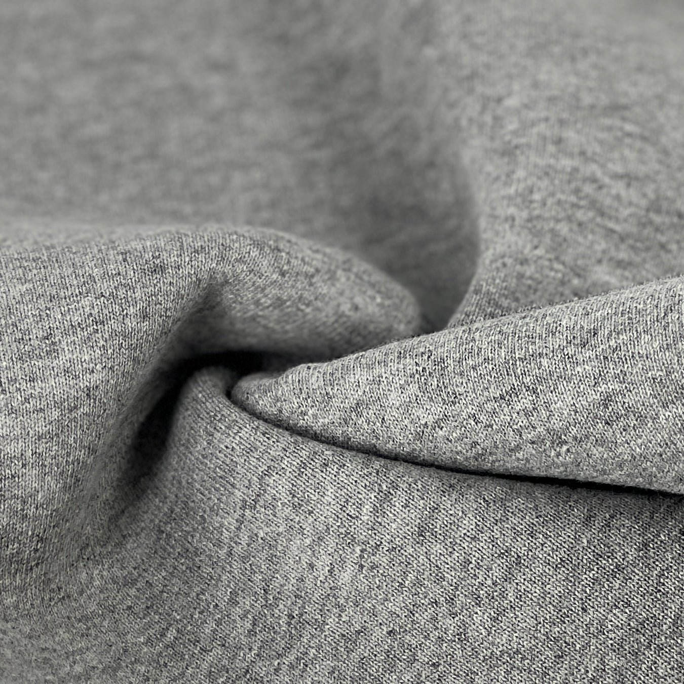 Sweatshirt Fleece - 14 Ounce, American-Made - Heather Grey | 7951 #S39
