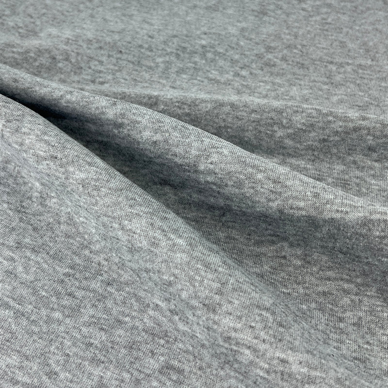Sweatshirt Fleece - 230 Gram Polyester/Cotton - Heather Grey | SKU 8040 #S93