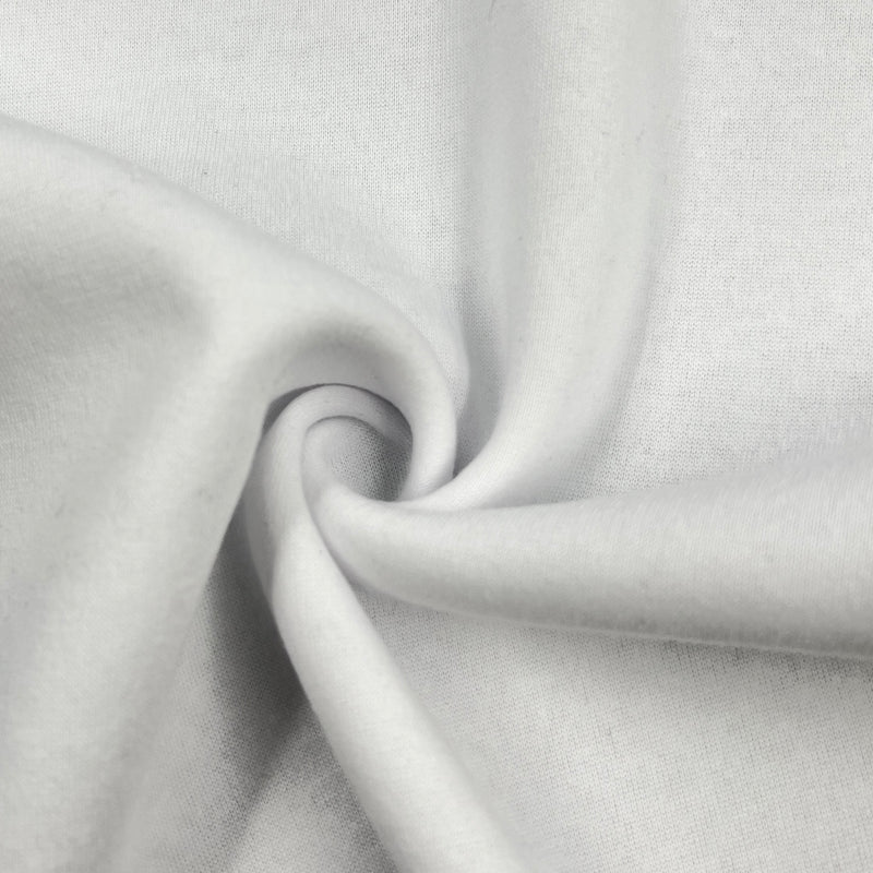 Sweatshirt Fleece - 230 Gram Polyester/Cotton - White | SKU 8040B #S93