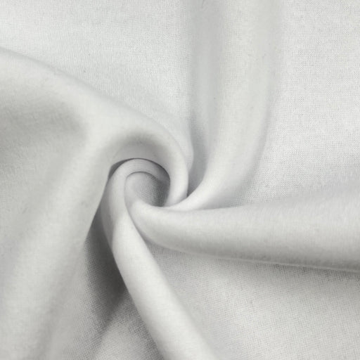 Sweatshirt Fleece - 230 Gram Polyester/Cotton - White | SKU 8040B #S93