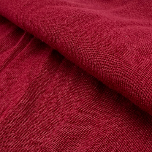 Tubular Lightweight Rib - Burgundy