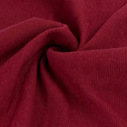 Tubular Lightweight Rib - Burgundy