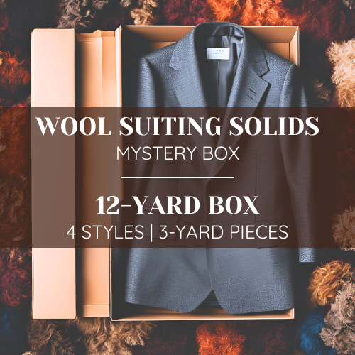 Wool Suiting Solids Mystery Box 12-Yard Box