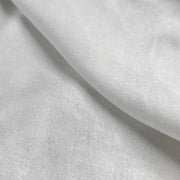 White Cotton/Spandex French Terry Knit - SKU 8077