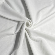 White Cotton/Spandex French Terry Knit - SKU 8077