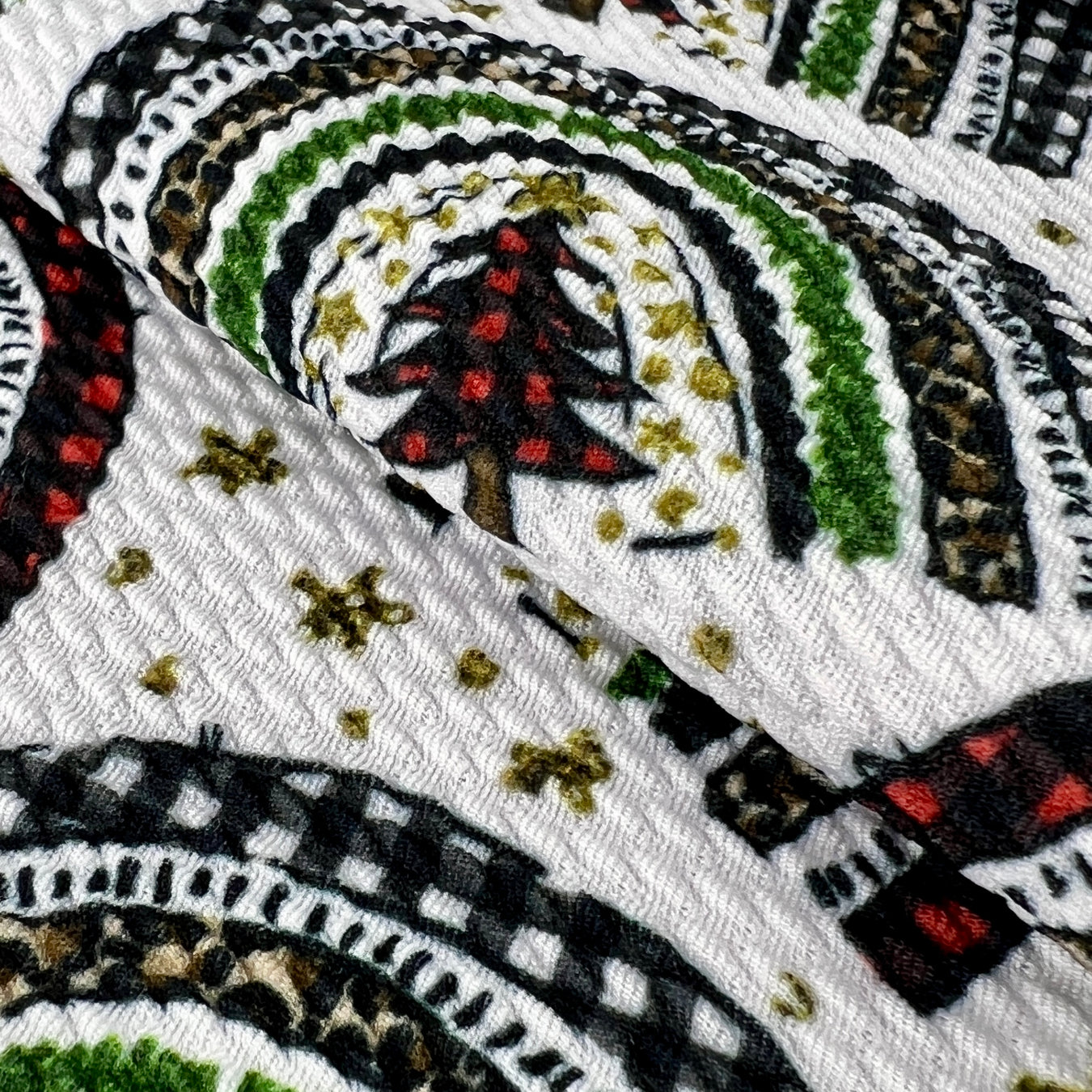 Christmas Prints Knit Fabric