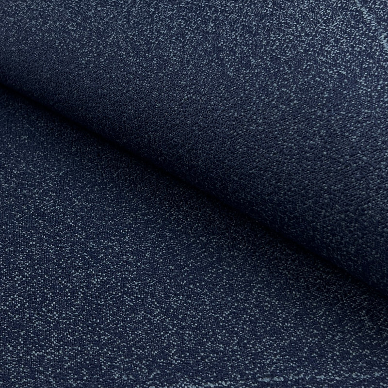 Blue Textured Upholstery with Bonded Backing - 72" Maker's Cut