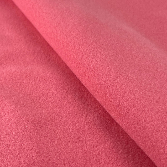 Pink Single Sided Polartec Polar Fleece Folded