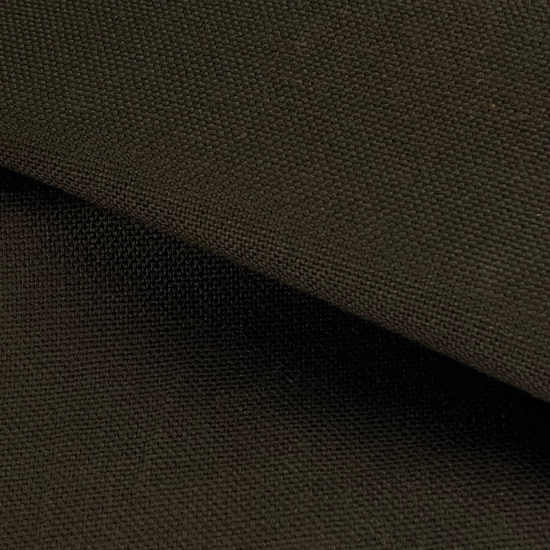 Brown Cotton Canvas Fabric