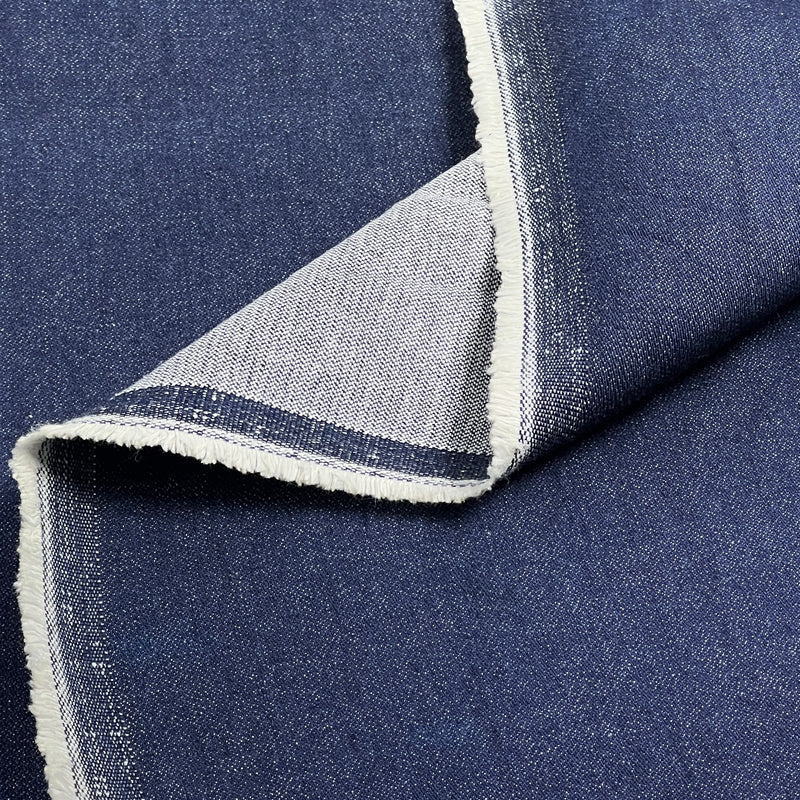 Indigo Denim - Broken Twill, 12oz, Cotton/Spandex, 65" Wide - 8178 #U61