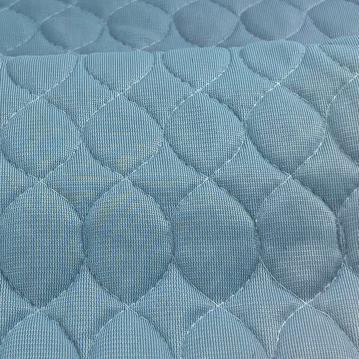 Blue | Pre-Batted Quilted Woven - SKU 7478 #S908/909