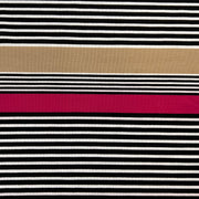 Black & Khaki | Random Stripe Jersey R|S - SKU 7501C #S/GG
