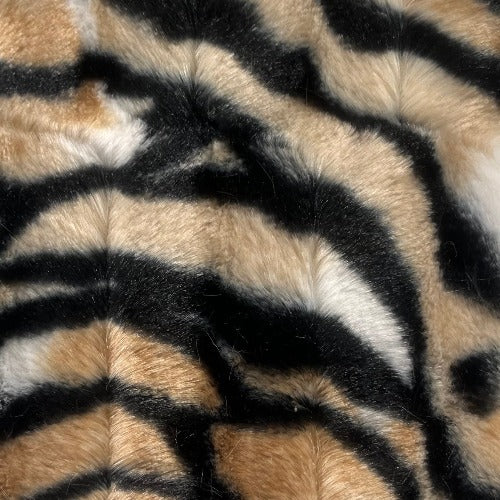 Metro Skin | Safari Print Faux Mink (Avg. 50 Yard Roll)
